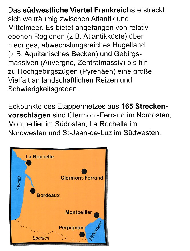 cyklos-fahrrad-reiseführer südwest-frankreich per rad